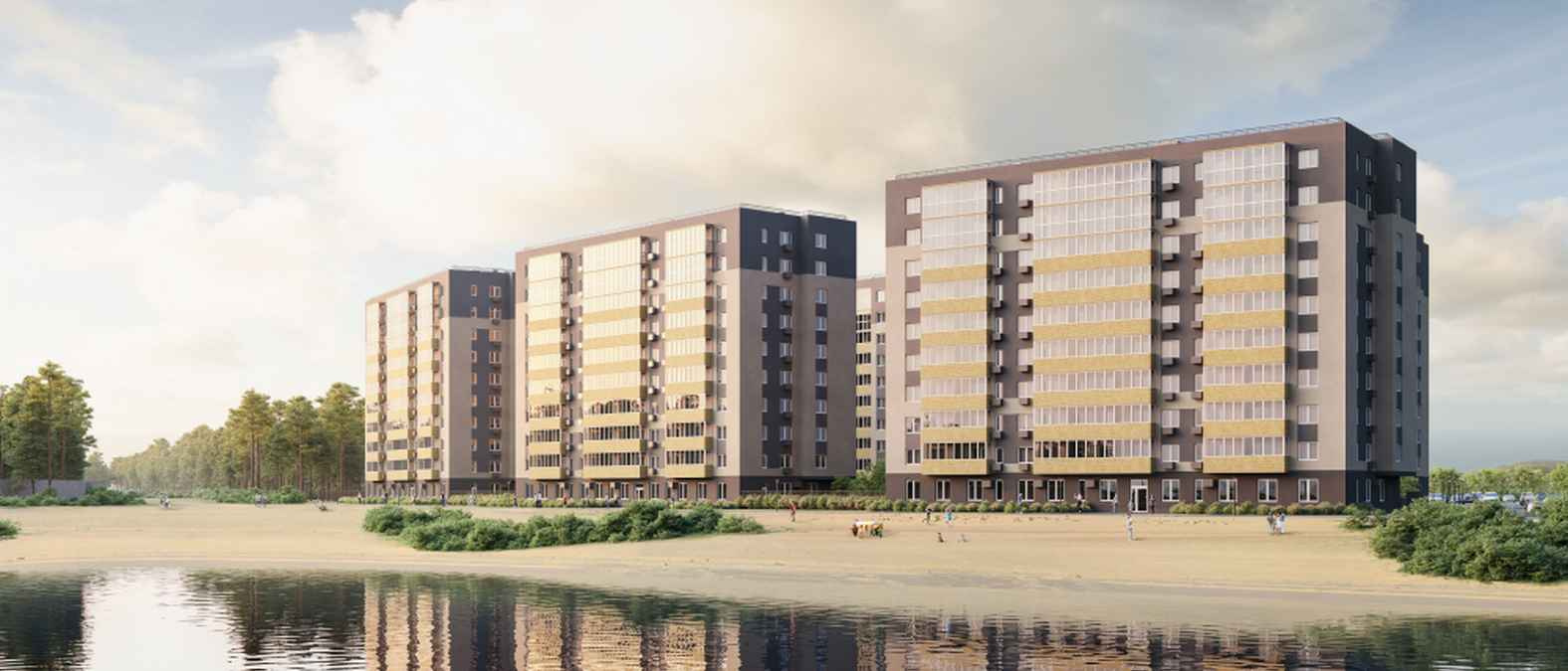 ЖК «Первая линия. Пляж» от Меридиан